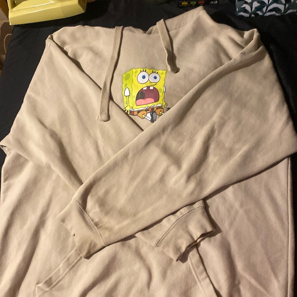 Large spongebob hoodie